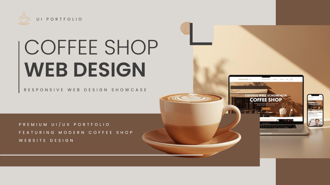 Coffee Shop Website UI thumbnail